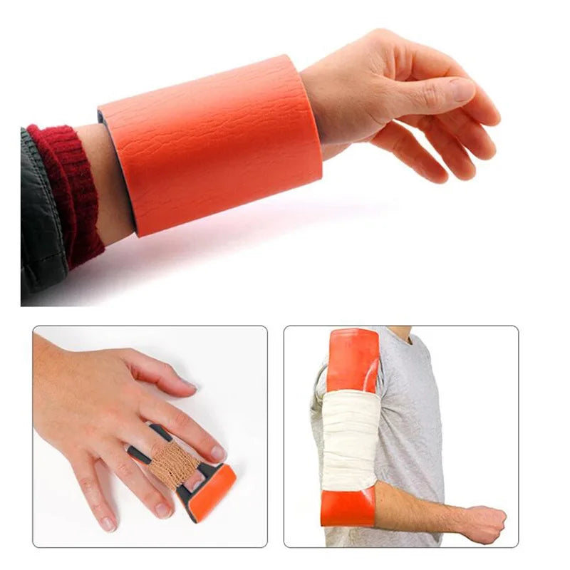 Splint Roll Bandage First Aid Kits Emergency Medical Wrist Fixed Fracture Rescue Protection for Neck Leg Arm Braces Health