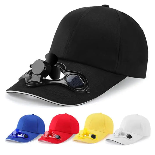 Solar Hat Powered Baseball Cap