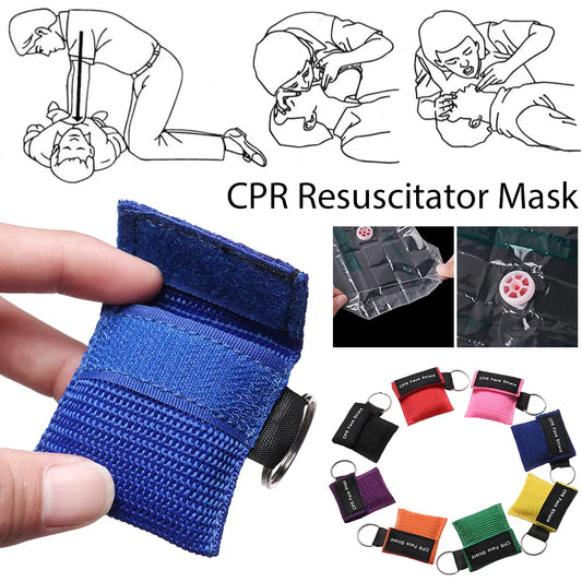 First Aid Disposable CPR Resuscitator Mask