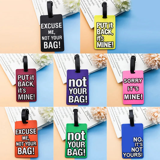 Travel Bag Accessories Luggage Tags