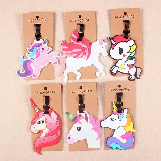 Unicorn Luggage Tags