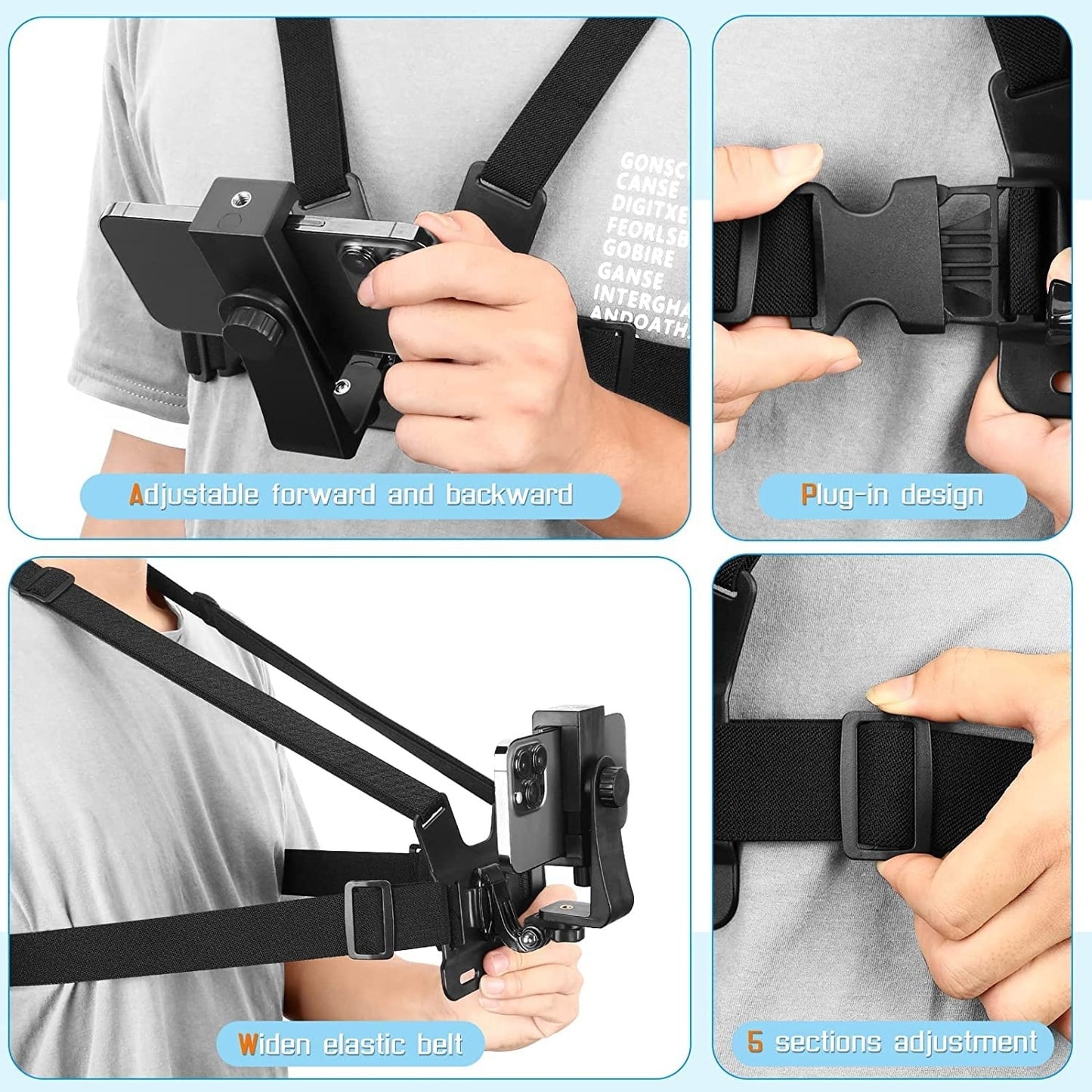 Sports Camera First Person Perspective Shooting Accessories Bracket